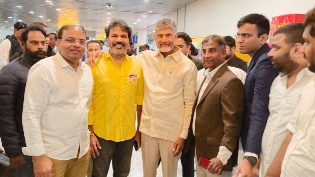 Chandrababu Naidu meets UK industrialists in London