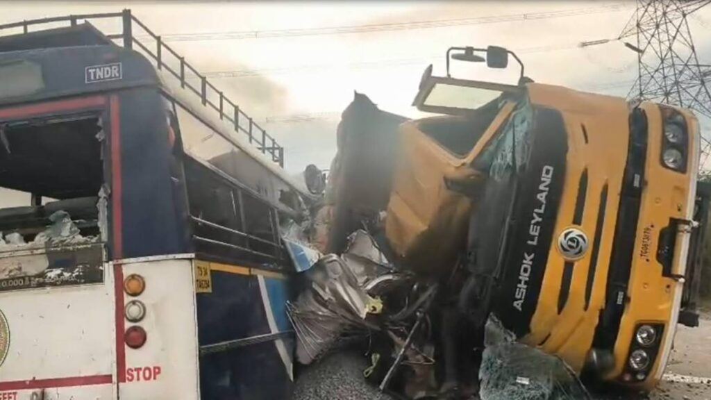 Chevella Bus Accident Shocks Telugu States