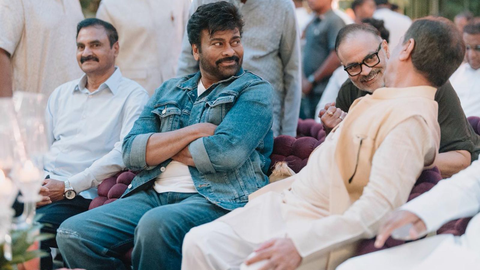 Chiranjeevi latest stylish appearance