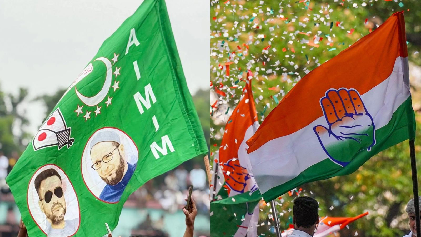 Congress and MIM influence on voting patterns in Bihar and Telangana