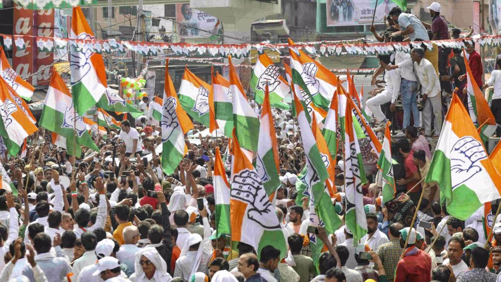 Congress supporters celebrate Jubilee Hills win