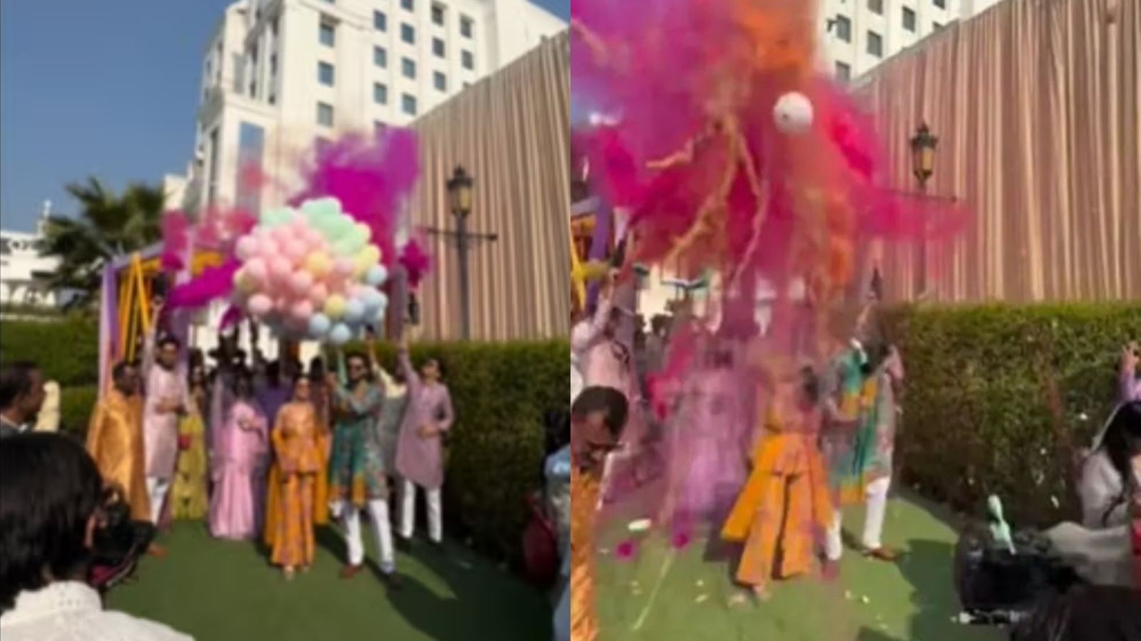 Couple injured in hydrogen balloon blast