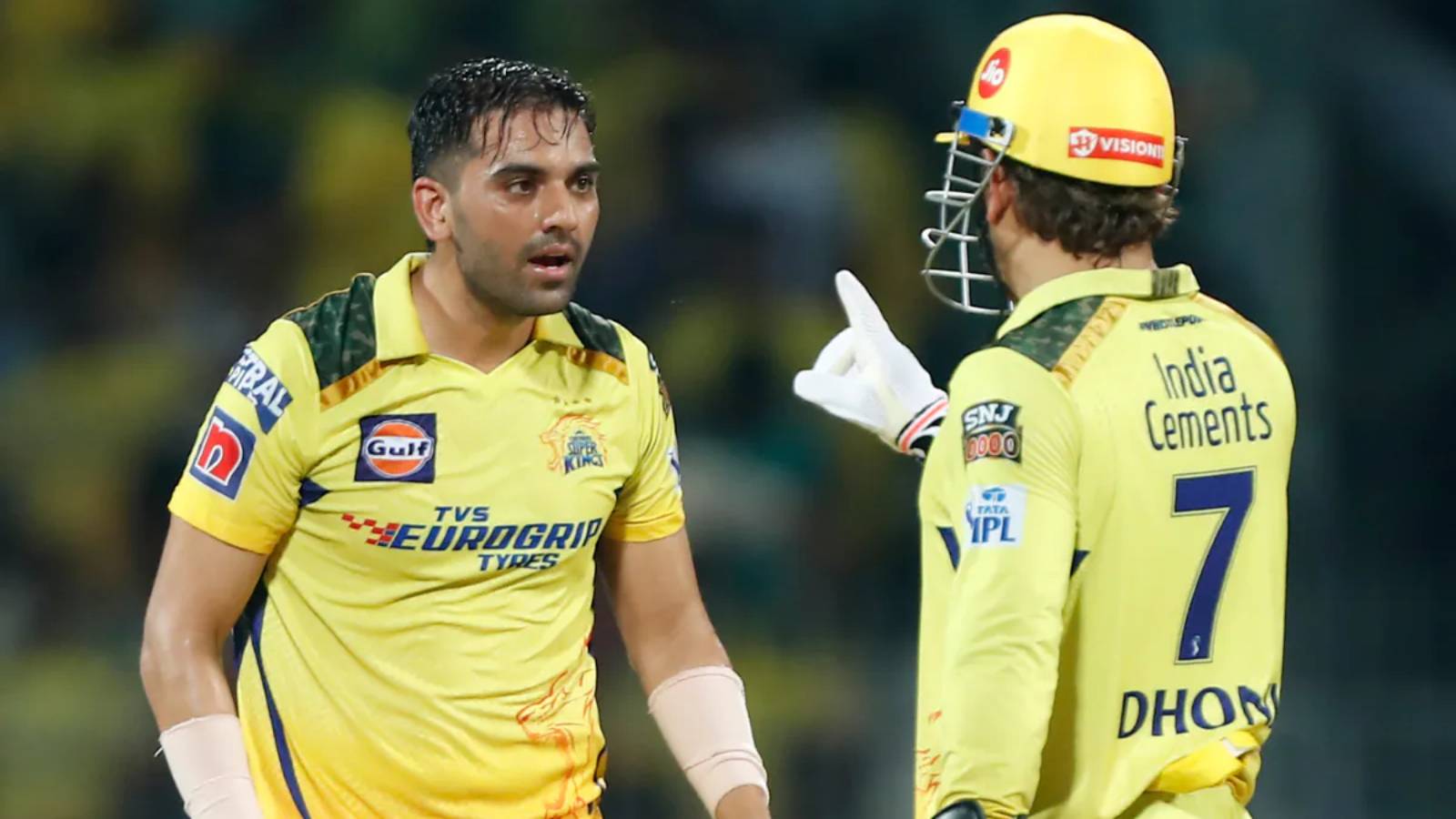 Deepak Chahar recalls Dhoni angry moment