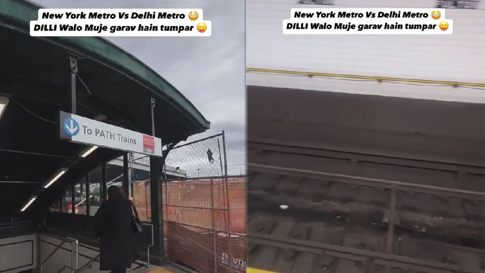 Delhi Metro and NYC subway comparison