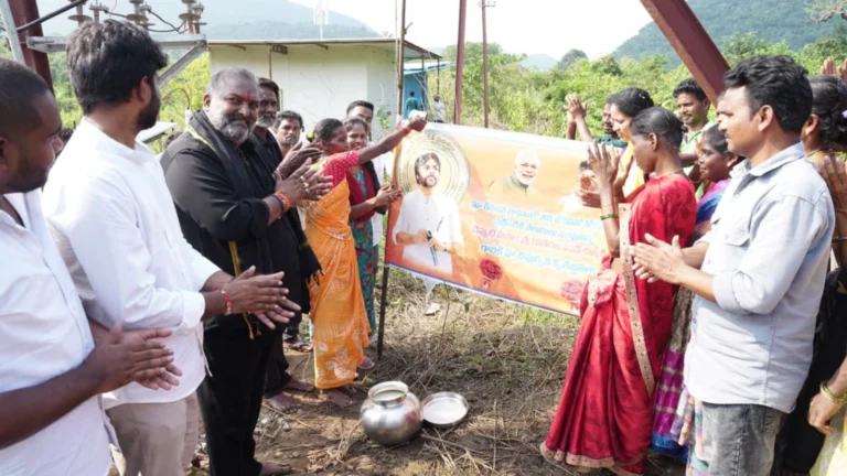 Deputy CM Pawan Kalyan inaugurates electricity in Gudem village after decades without power