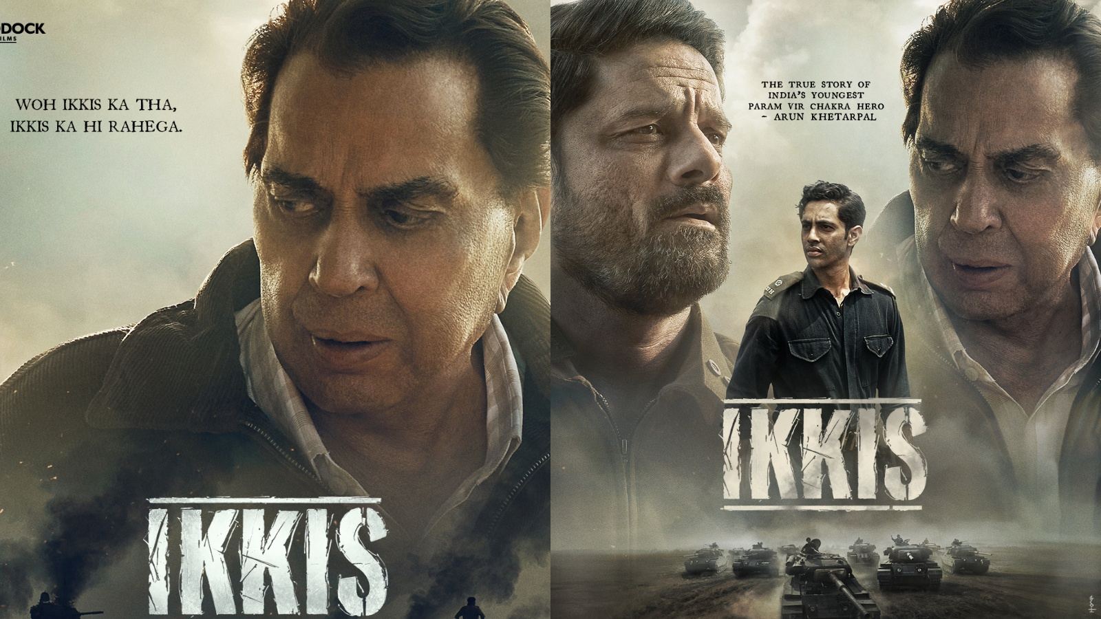 Dharmendra emotional Ikkis poster
