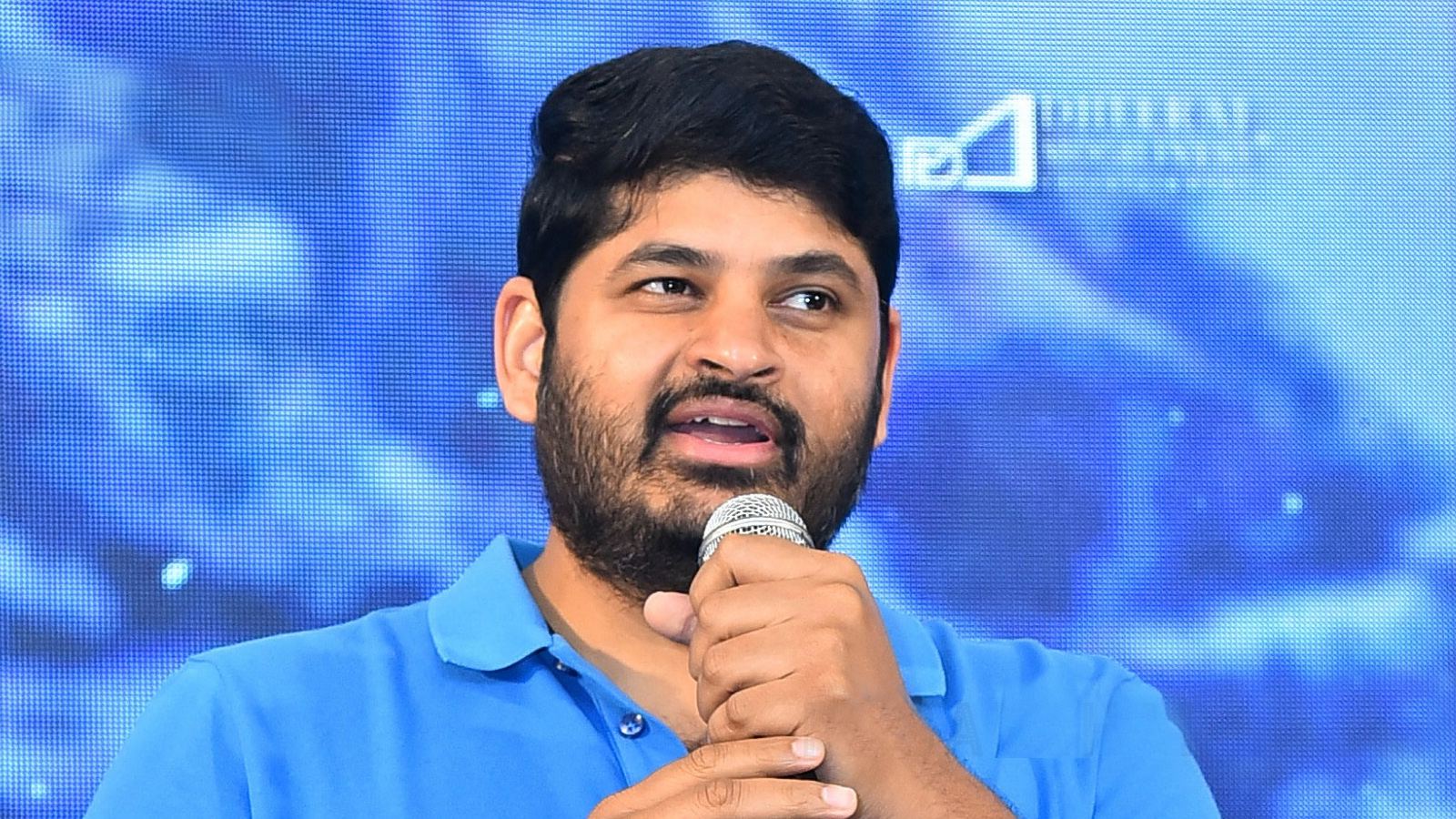 Dheeraj Mogilineni at film promotions