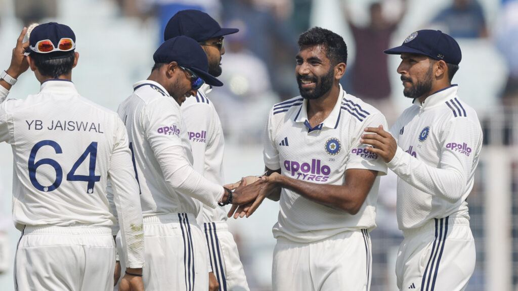 Eden Gardens cricket test match view