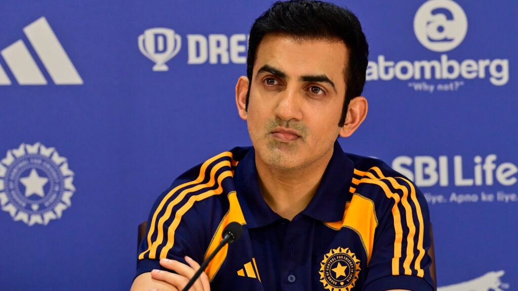 Gautam Gambhir supporting harshit rana