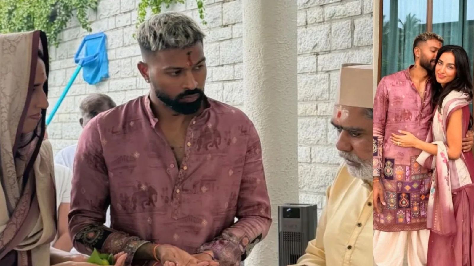 Hardik Pandya and Mahieka Sharma viral moment