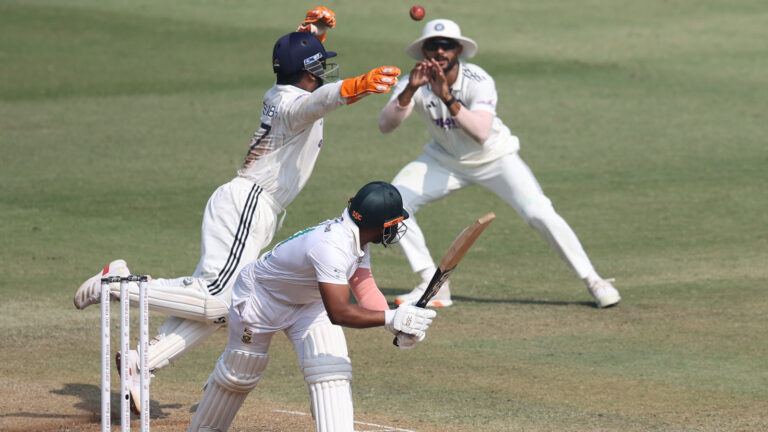 India chase 548 in Guwahati Test