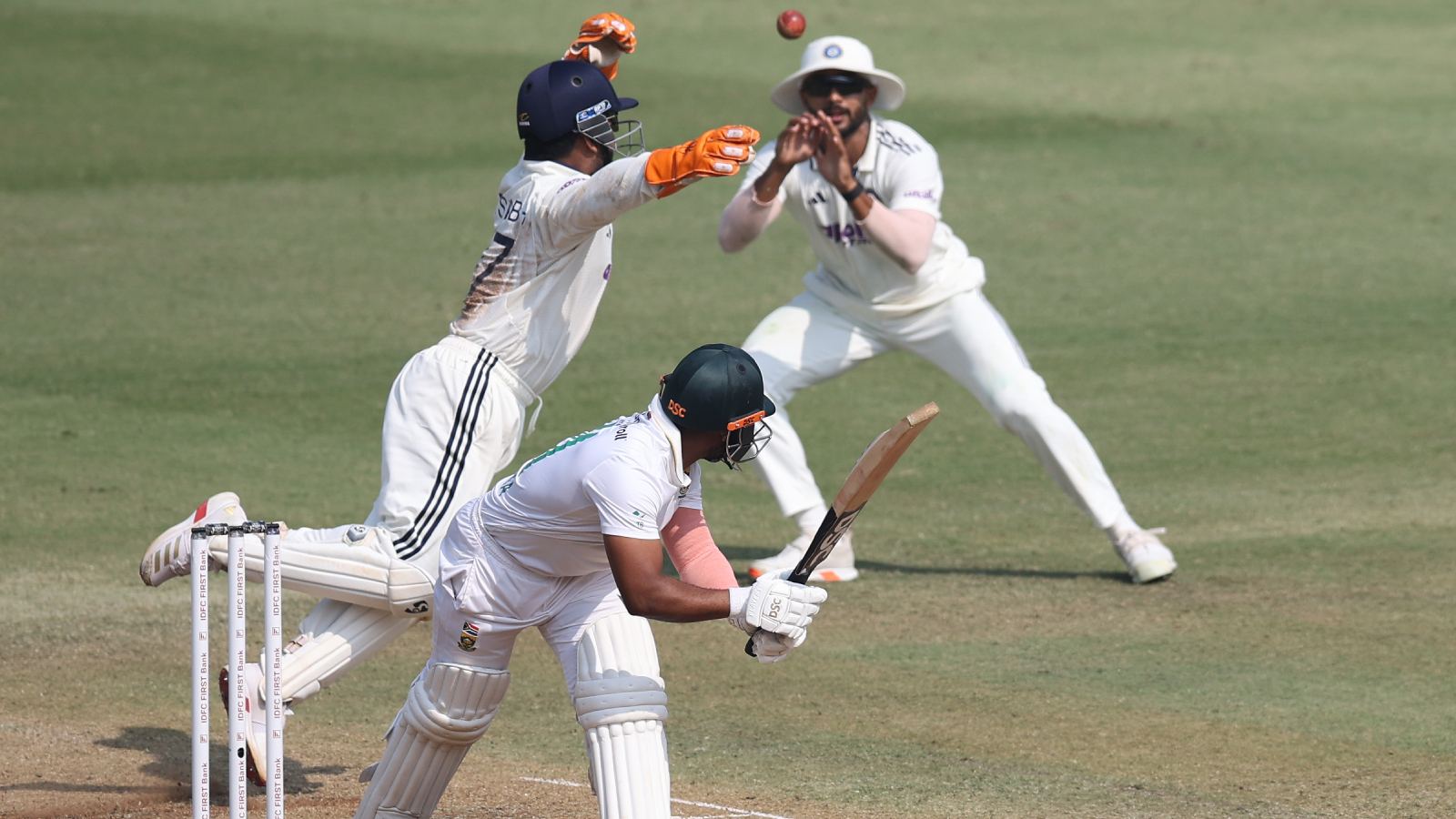 India chase 548 in Guwahati Test