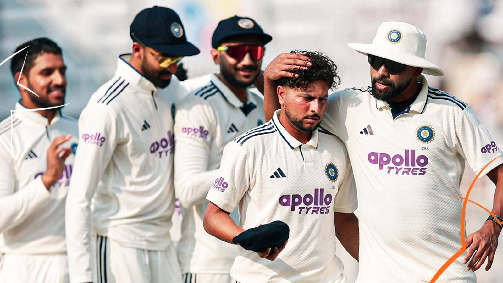 India collapse in tense Test against South Africa