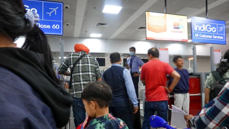 IndiGo passenger reports flight delay issue