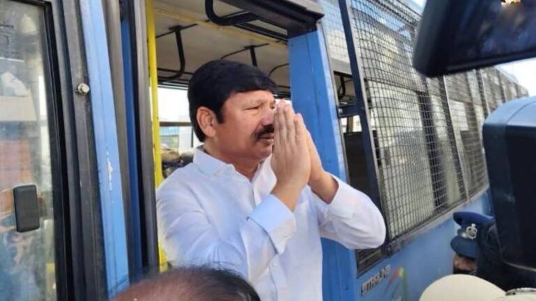 Jogi Ramesh arrested in liquor case