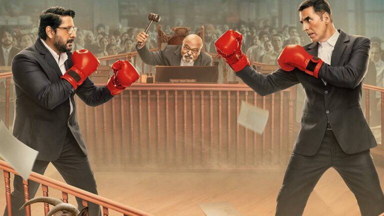 Jolly LLB 3 cast in courtroom scene