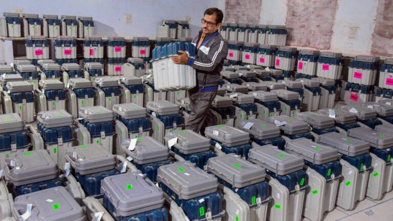 Jubilee Hills bypoll counting setup