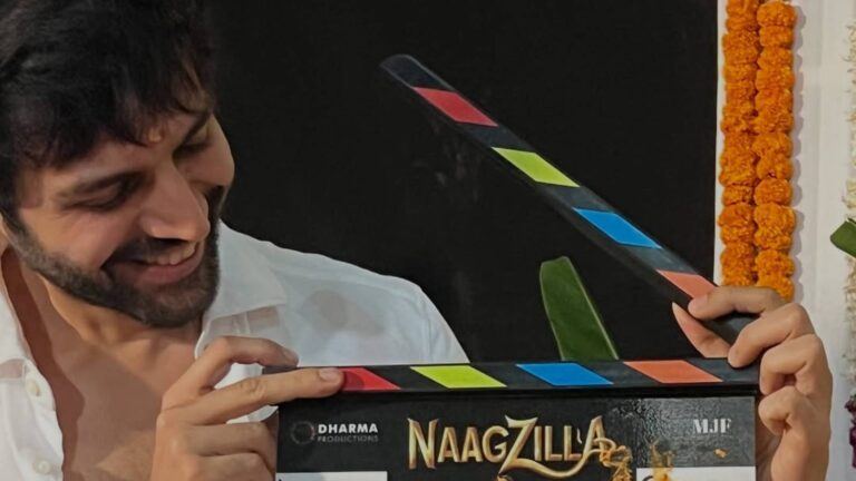 Kartik Aaryan begins shooting for Naagzilla