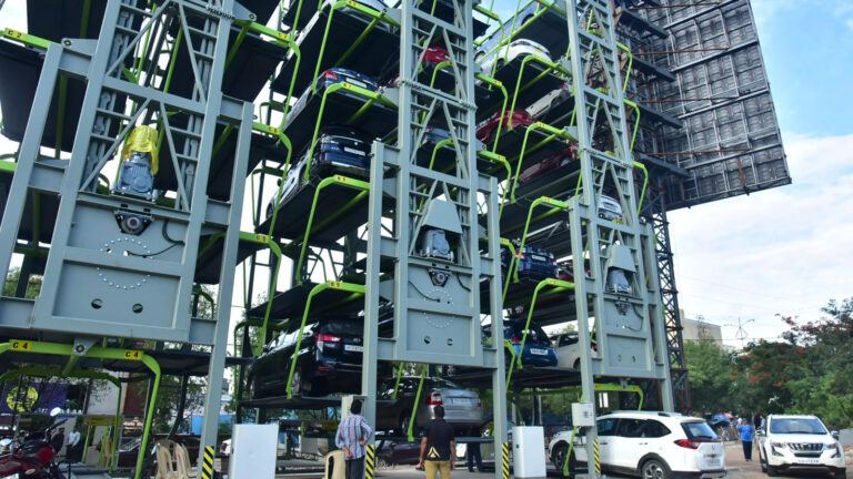 KBR Park smart rotary parking system