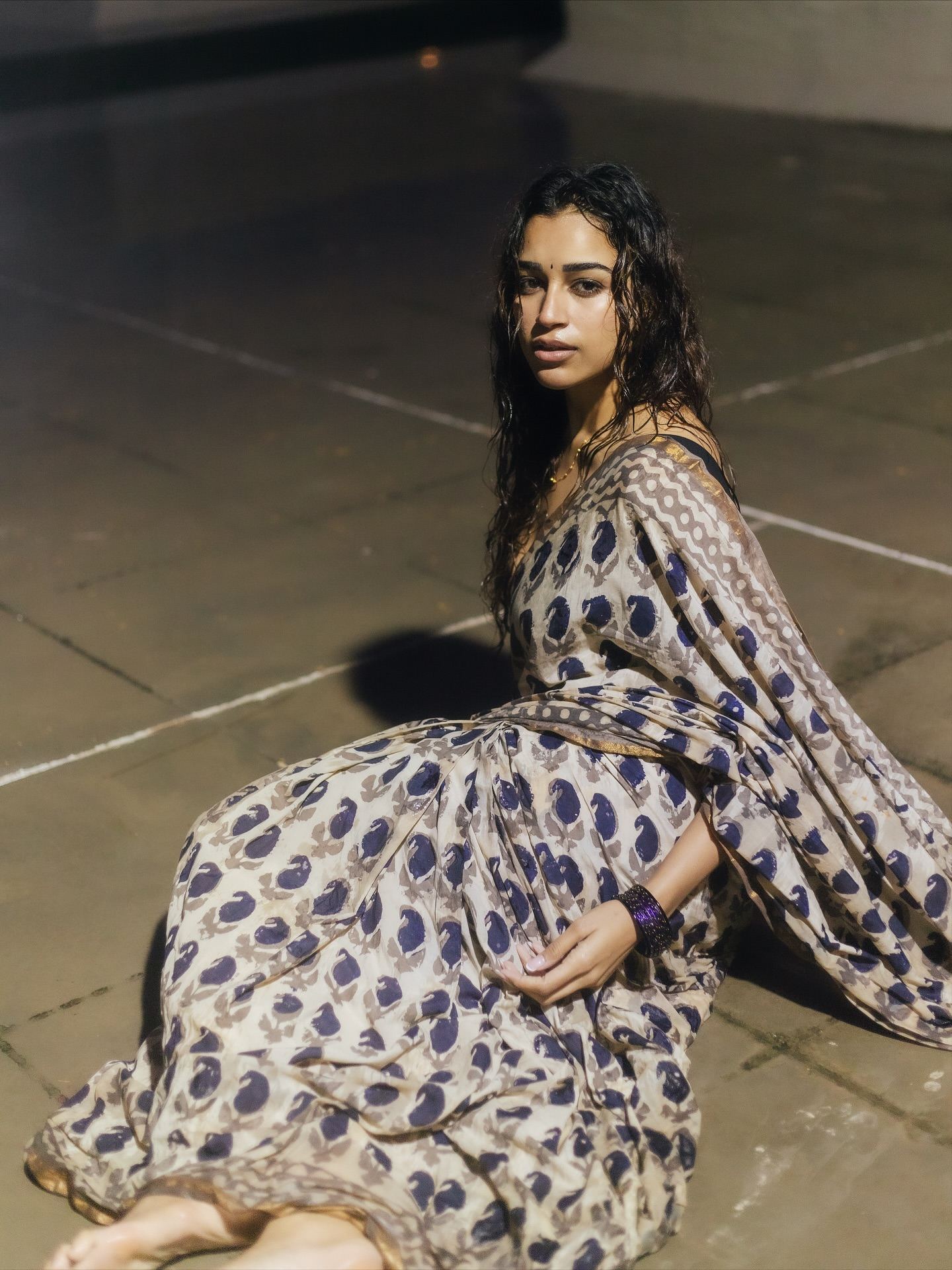 Keerthana Nimmala Saree Look