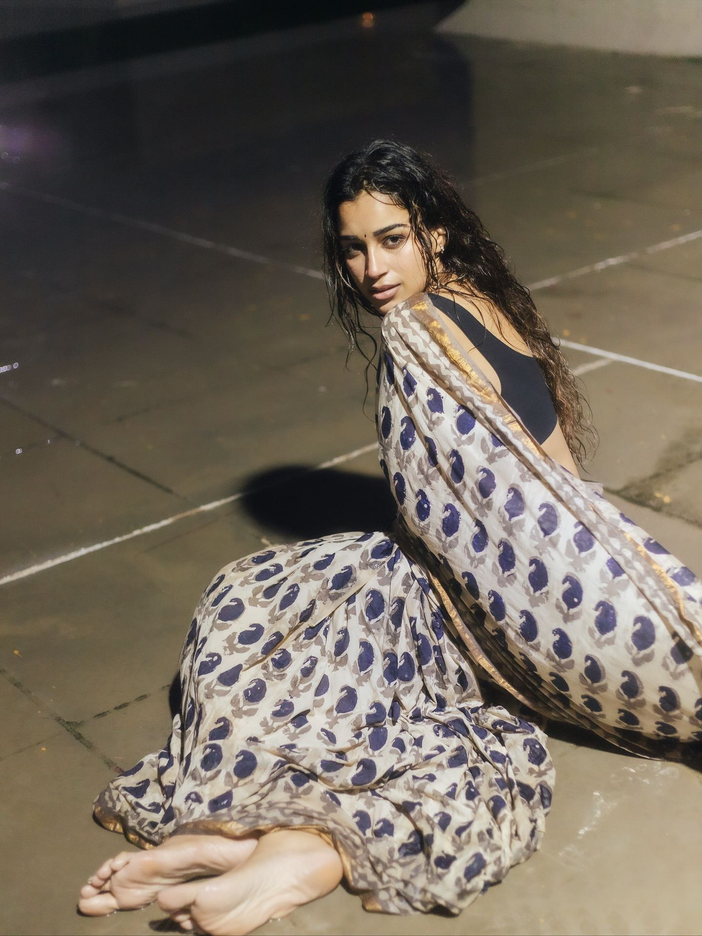 Keerthana Nimmala Saree Glam Shoot