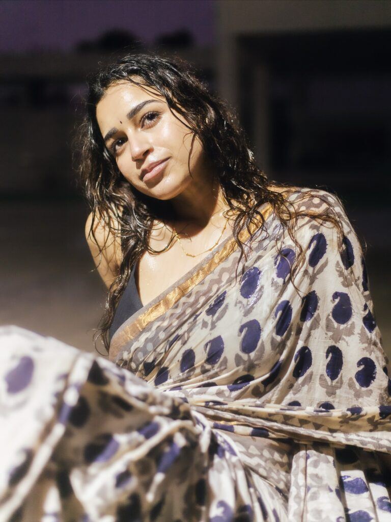 Keerthana Nimmala Rain Photoshoot