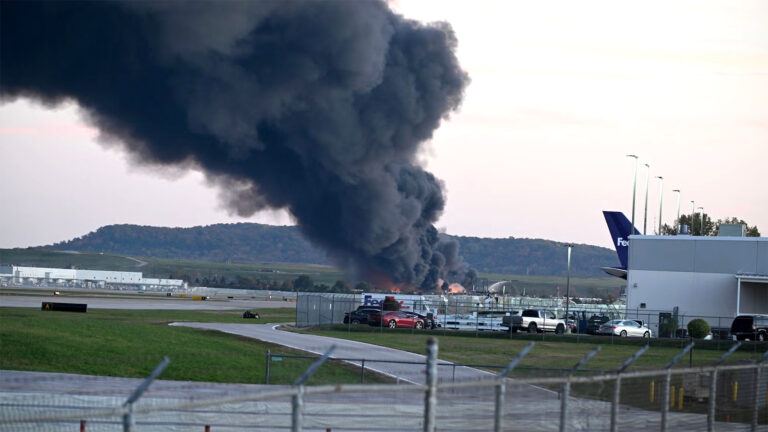 UPS cargo plane crash in Kentucky