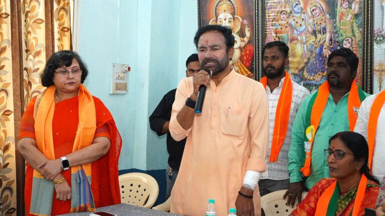 Kishan Reddy on Jubilee Hills election