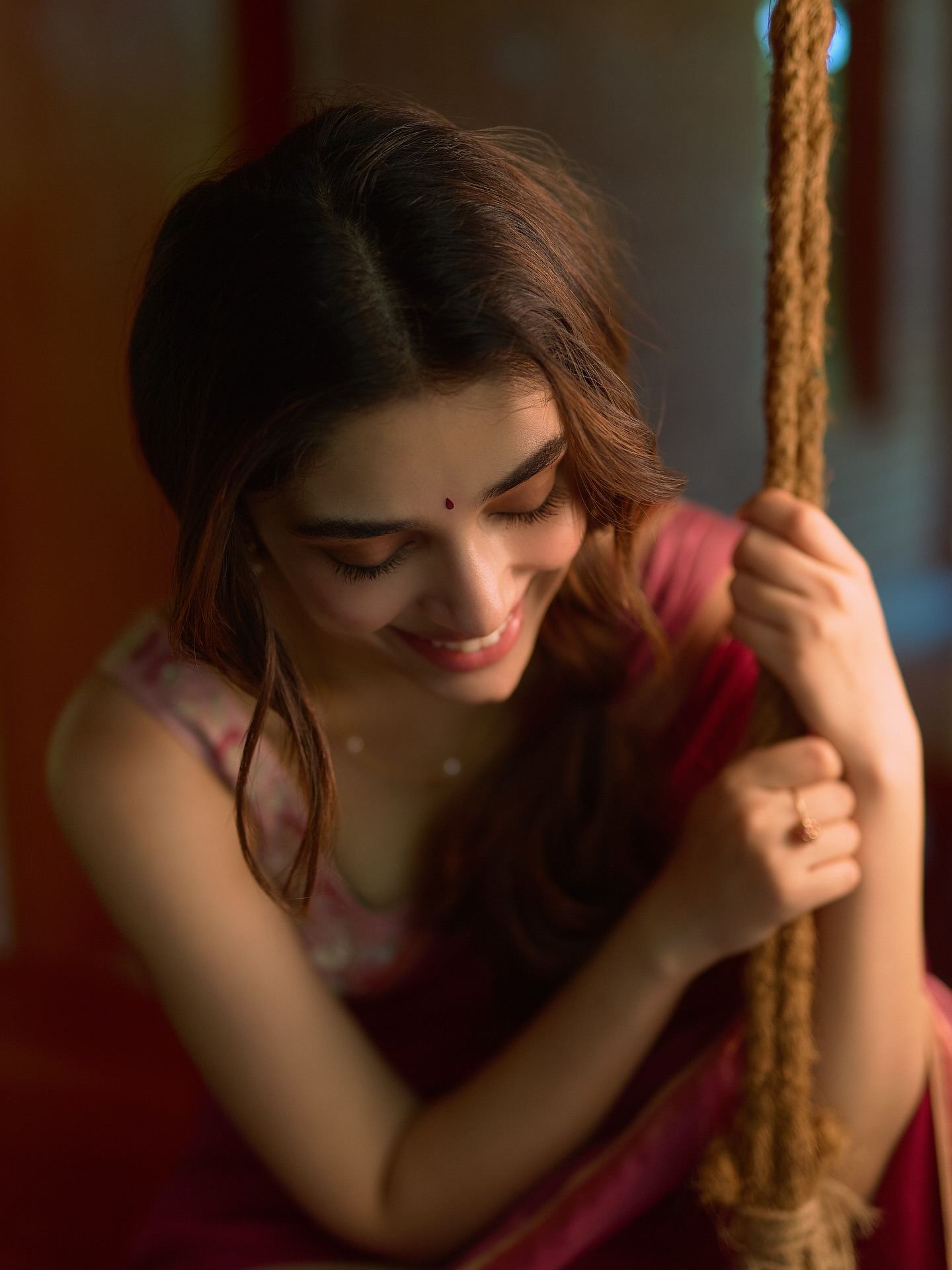 Krithi Shetty Graceful Ethnic Look