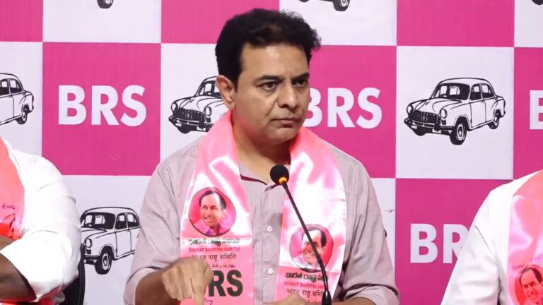 KTR accuses Revanth of land scam