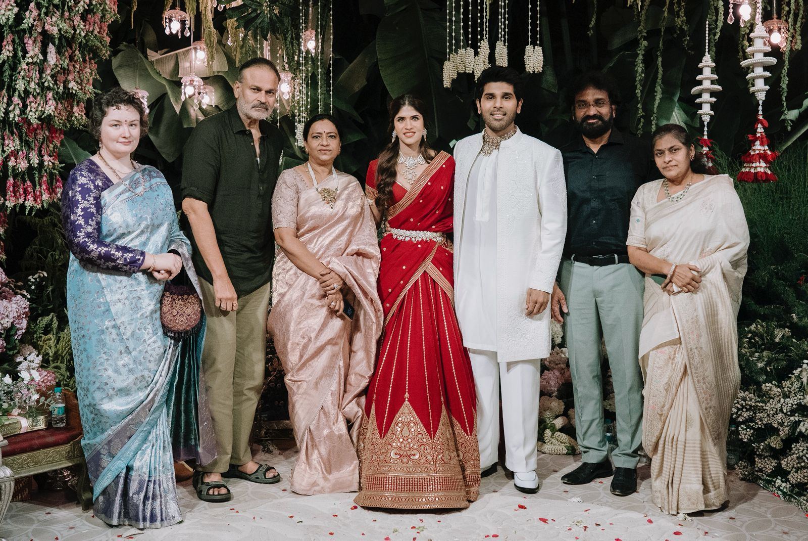 Mega Family at Allu Sirish’s Engagement