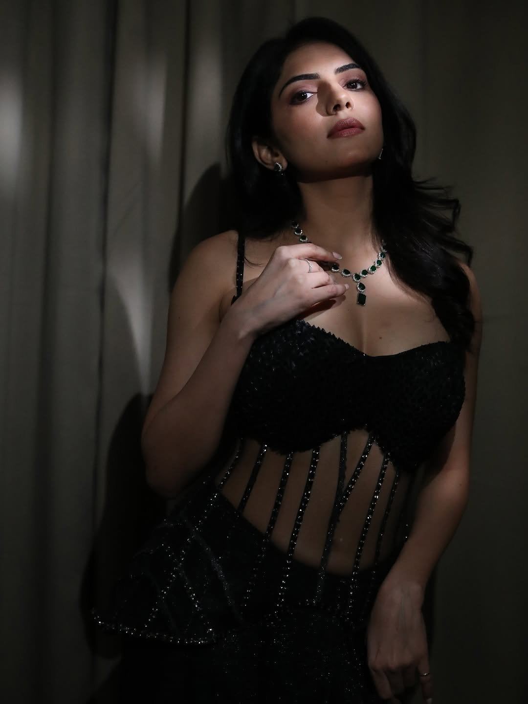 Misha Narang's Confident Stance In A Bold Gown