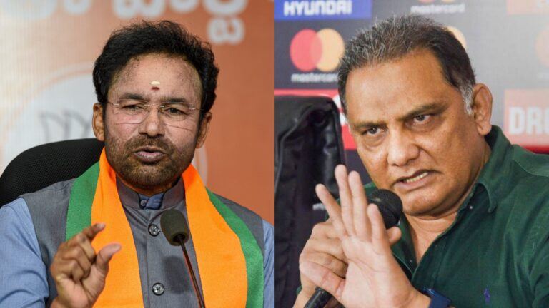 Mohd Azharuddin plans legal action against Kishan Reddy