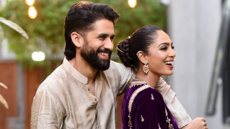 Naga Chaitanya and Sobhita romantic moment