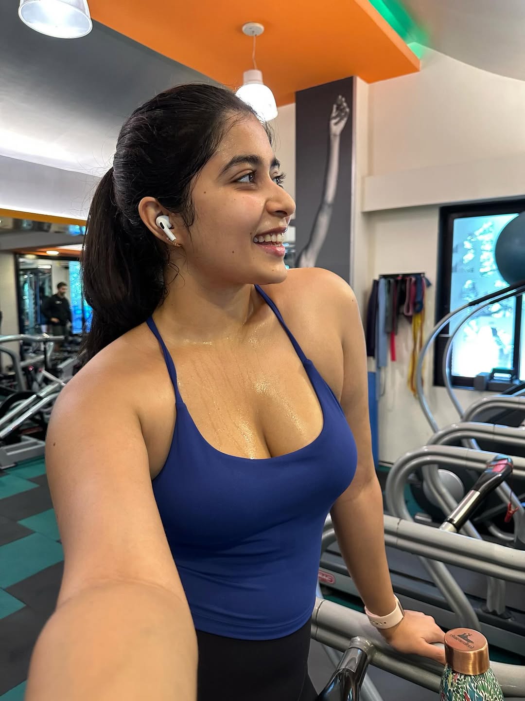 Nikita Sharma's Radiant Smile Post Workout
