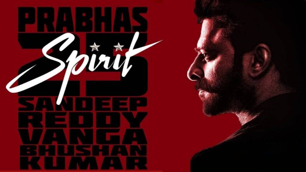 Prabhas and Sandeep Reddy Vanga Spirit movie