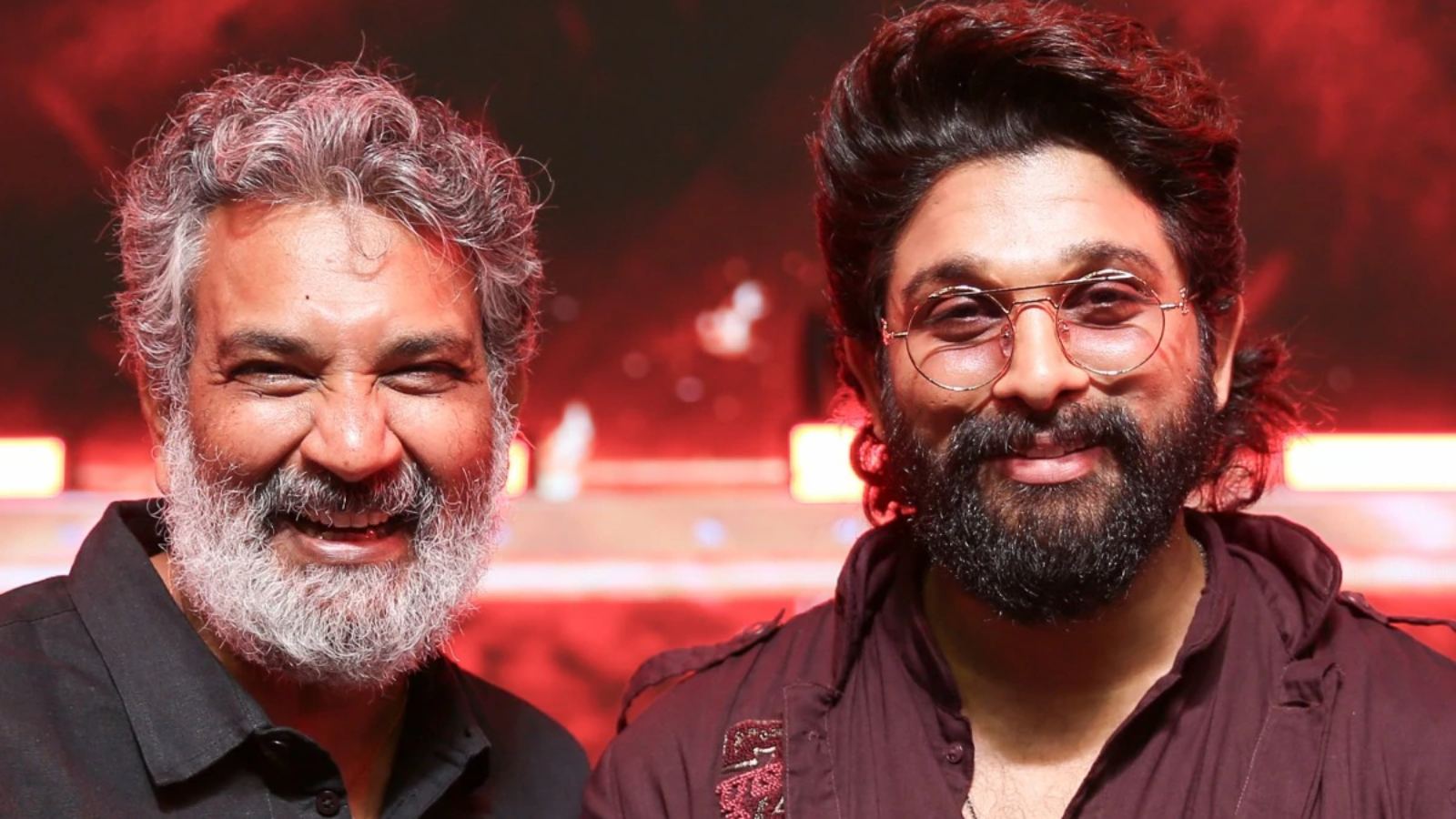 Rajamouli and Allu Arjun collaboration concept
