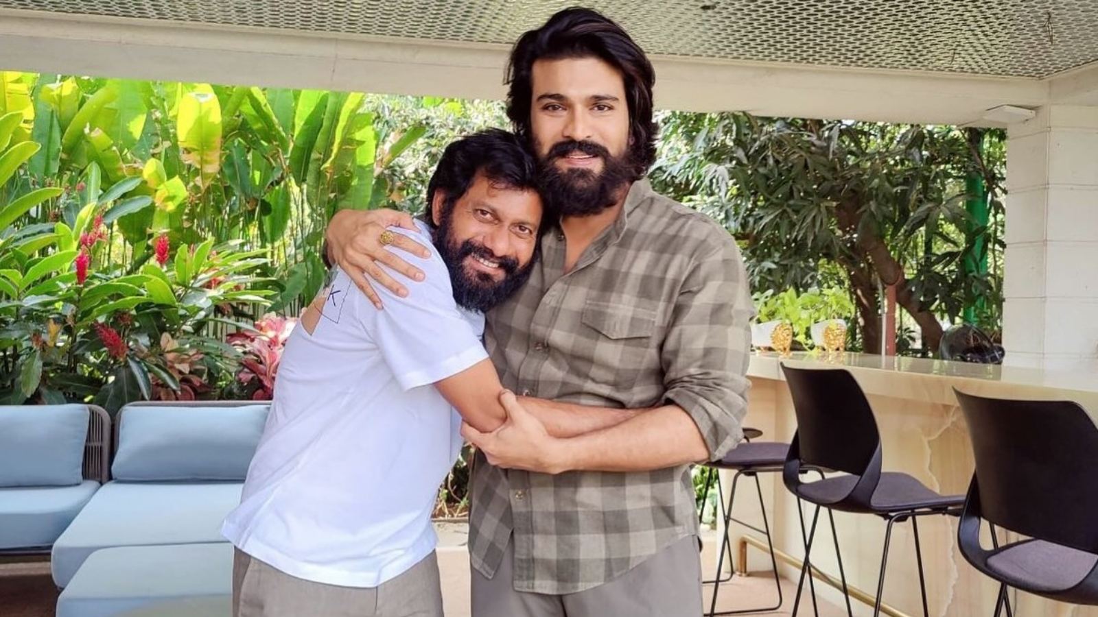 Ram Charan in Peddi Chikiri song promo