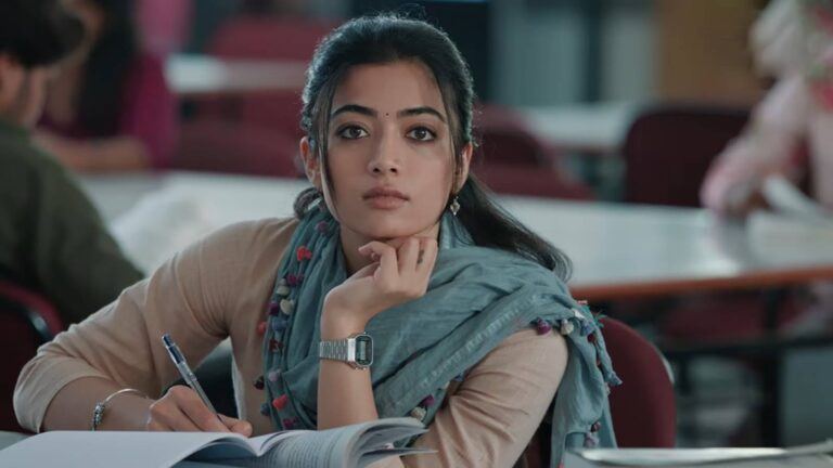 Rashmika Mandanna in The Girlfriend movie still
