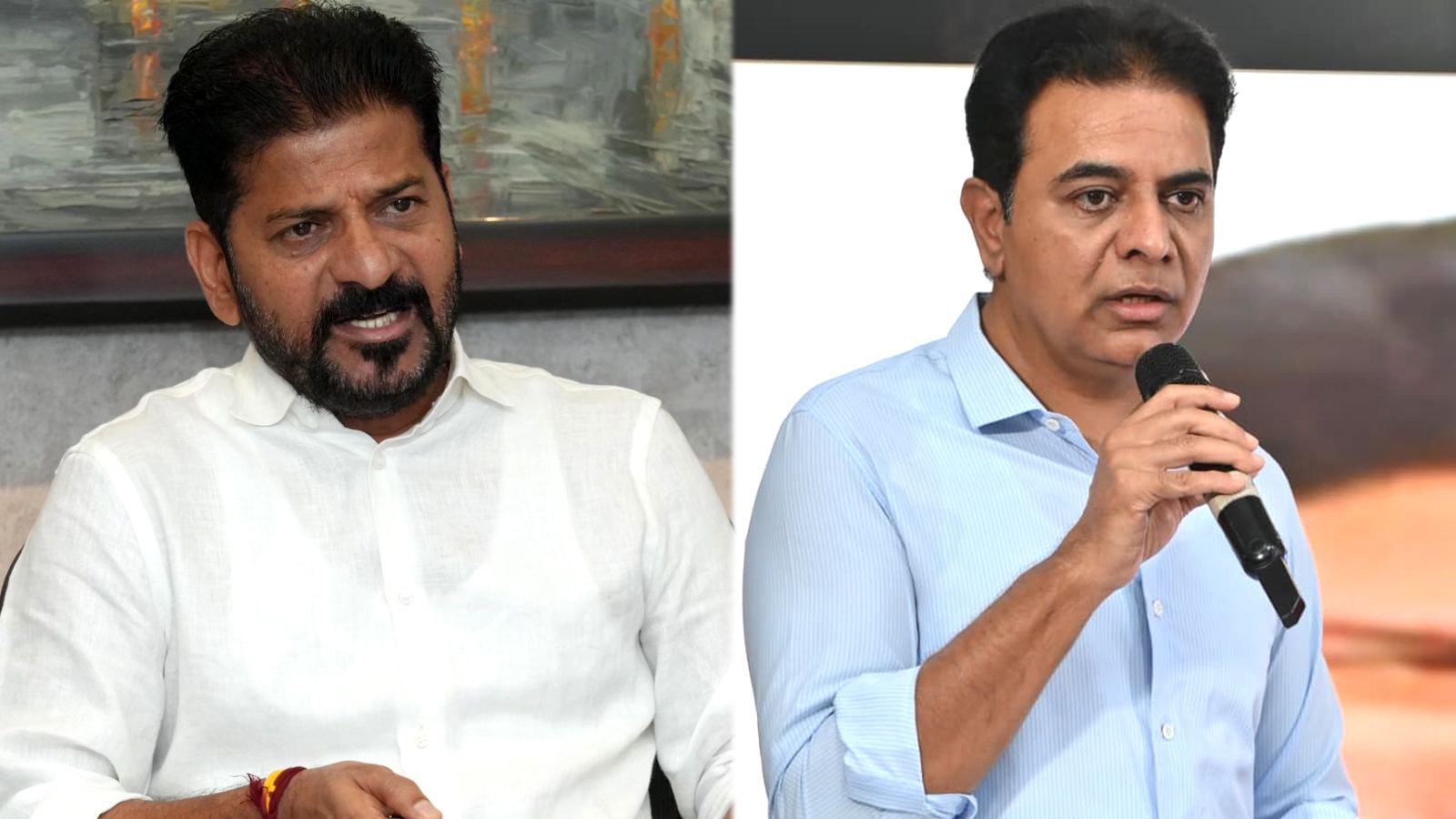 KTR and Revanth Reddy lead Jubilee Hills race