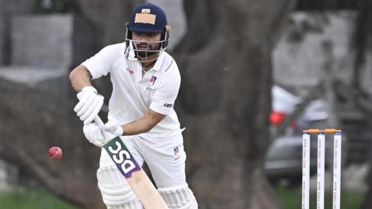 Rinku Singh celebrates Ranji century