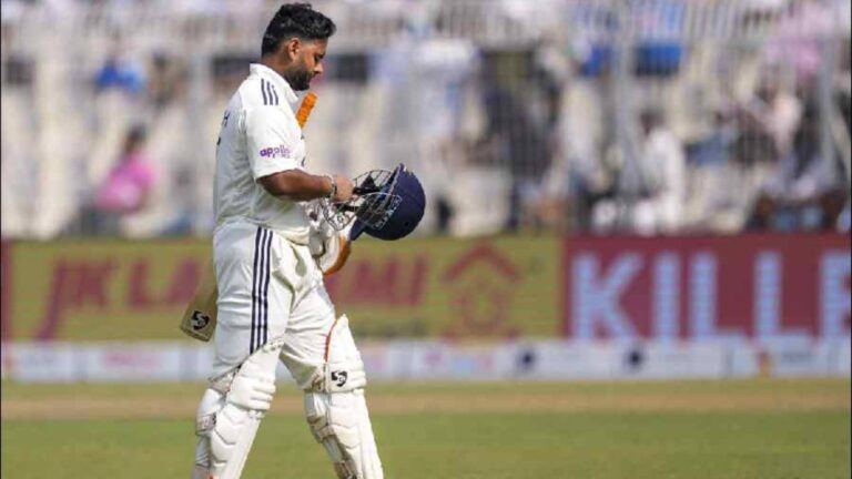 Rishabh Pant after poor Test performance