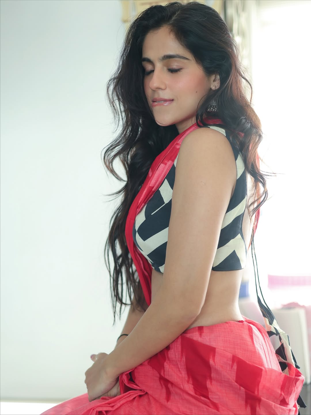 Rose Sardana's Serene Pose With Eyes Closed