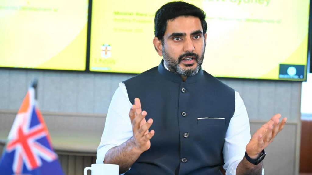 RTI on Lokesh Hyderabad trips