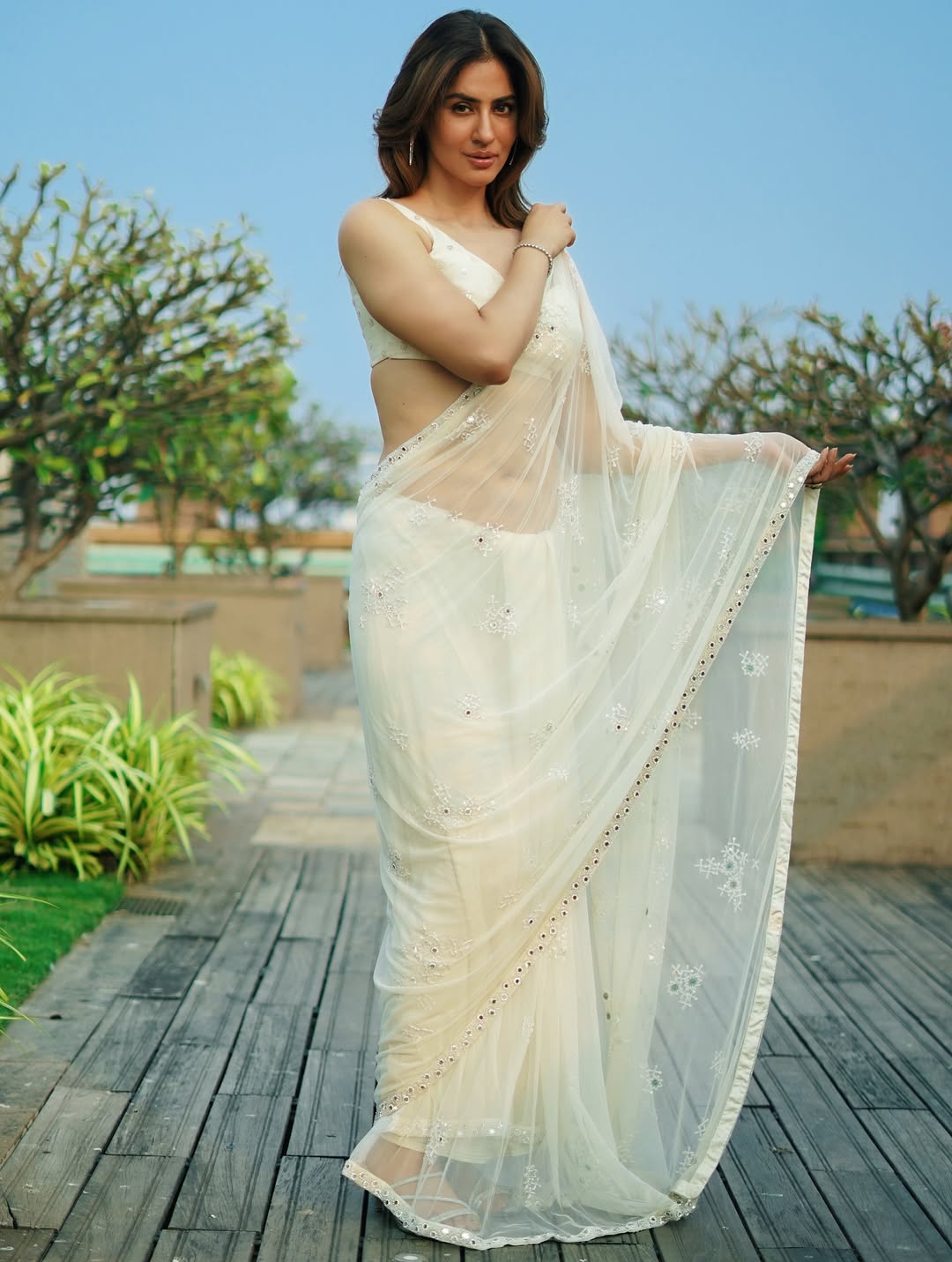 Sabby Suri Glowing Under Evening Sky