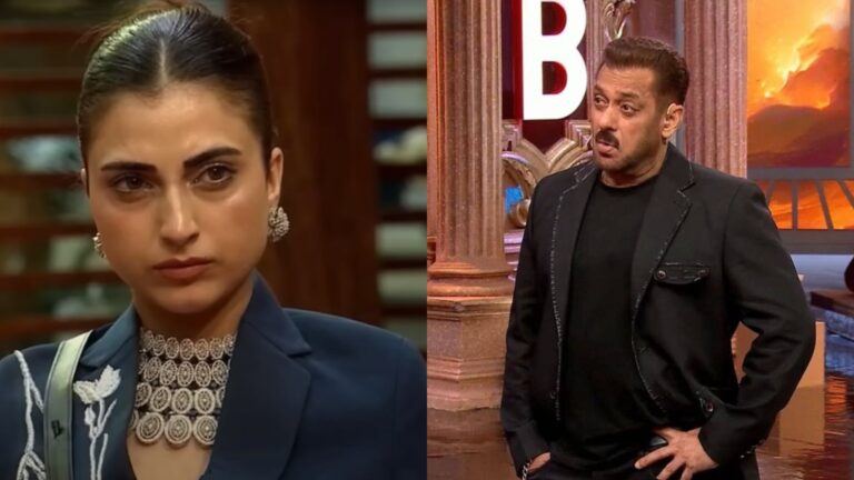 Salman Khan scolds Farrhana Bhatt on Bigg Boss