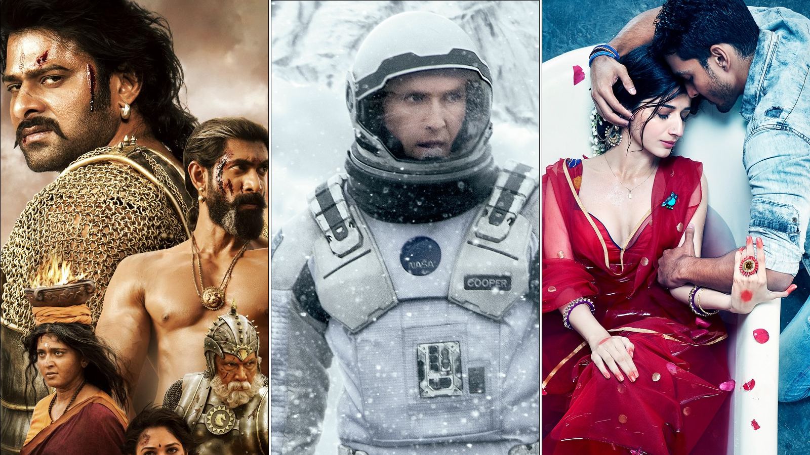 Top Indian re-release films like Sanam Teri Kasam, Baahubali, and Ghilli
