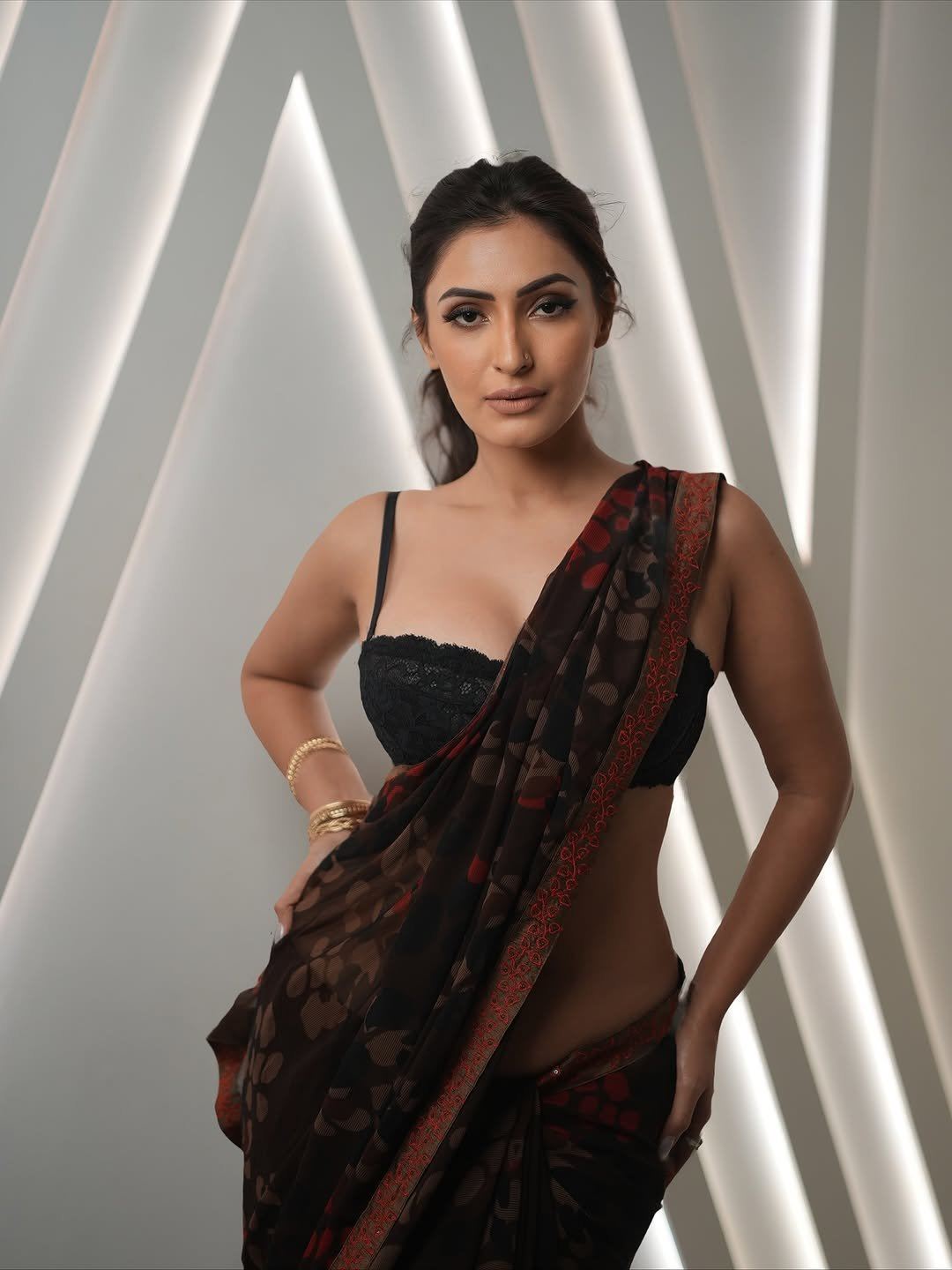 Shivangi Verma's Sultry Expression And Nose Ring