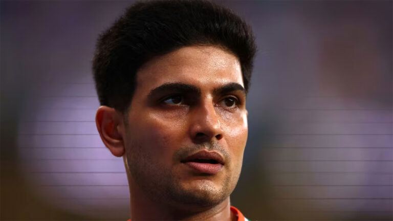 Shubman Gill dismissed in T20 match