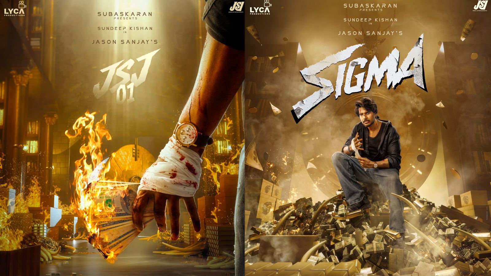 Sundeep Kishan Sigma movie poster controversy